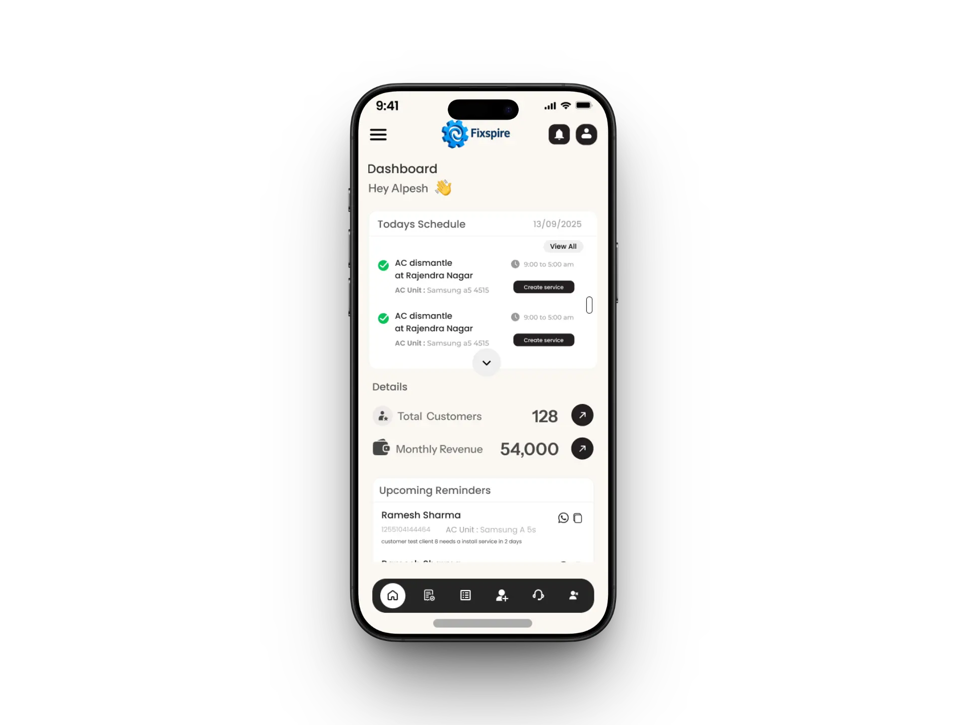 Service App Preview